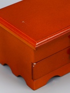 УЦЕНКА Шкатулка для украшений «Комод с ящиком», дерево, коричневая, 9×10×16 см - Фото 12