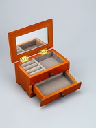 УЦЕНКА Шкатулка для украшений «Комод с ящиком», дерево, коричневая, 9×10×16 см - Фото 8