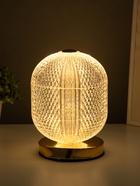 УЦЕНКА Настольная лампа «Шар» LED 5 Вт золото 15×15×20 см RISALUX - Фото 11