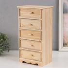 УЦЕНКА Шкатулка под роспись 5 ящиков «Комод», 18×12×36 см 10940478