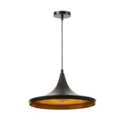 УЦЕНКА Светильник BayerLux Подвес «Дельта» 1×40 Вт E27 черный 36×36×118 см - Фото 1