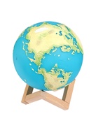 УЦЕНКА Портативная колонка- ночник EZ01, 5 Вт, 1200 мАч, диаметр 120 мм, 3 режима, земля 10940528