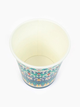 Стакан одноразовый бумажный «Узбекский», 250 мл (комплект 10 шт)