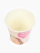 Стакан одноразовый бумажный «Желаю счастья, ёжик», розовый, 250 мл 10920678