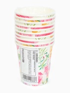 Стакан одноразовый бумажный «Акварельные цветы», 250 мл (10 шт) - фото 809253097