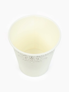 Стакан одноразовый бумажный «Керамика, узоры», 250 мл (комплект 10 шт)