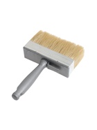 УЦЕНКА Кисть-макловица ТУНДРА, натуральная щетина, пластиковая рукоятка, 50×150 мм - Фото 3