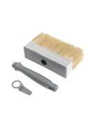 УЦЕНКА Кисть-макловица ТУНДРА, натуральная щетина, пластиковая рукоятка, 50×150 мм - Фото 4