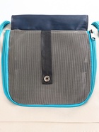 Рюкзак для переноски кошек и собак, прозрачный, 32×28×38 см, бело-синий - фото 809283962 Рюкзак для переноски кошек и собак, прозрачный, 32×28×38 см, бело-синий - фото 809283962