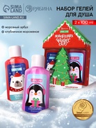 Подарочный набор косметики «Новогодних чудес», гель для душа 2 шт. × 100 мл, URAL LAB - фото 809253165