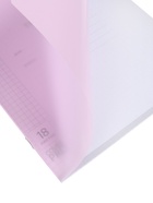 Тетрадь 18 листов, ErichKrause Классика «CoverPro matt, Dream», в клетку, матовая пластиковая обложка, блок офсет, 100% белизна, МИКС 10938889