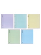 Тетрадь 48 листов, ErichKrause Классика «CoverPrо glossy», в клетку, глянцевая пластиковая обложка, блок офсет, 100% белизна, МИКС (5 шт) - фото 809253336