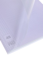 Тетрадь 48 листов, ErichKrause «Классика. CoverPro glossy», в клетку, глянцевая пластиковая обложка, блок офсет, 100% белизна, МИКС - фото 121980953