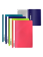 Папка-скоросшиватель А4 180 мкм, ErichKrause Matt-touch Reef, текстура «без отпечатков», яркие трендовые, прозрачный верх - Фото 1