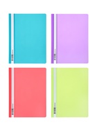 Папка-скоросшиватель А4 180 мкм, ErichKrause Matt-touch Reef, текстура «без отпечатков», яркие трендовые, прозрачный верх - Фото 7