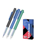 Ручка шариковая многоцветная, автоматическая, 3 цвета, ErichKrause Colorcross, узел 0.7 мм, мягкое письмо - Фото 1