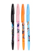 Ручка шариковая ErichKrause R=301 Classic Stick «Ну, Погоди!», узел 0.7 мм, синяя, МИКС - Фото 2