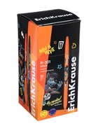 Ручка шариковая ErichKrause R=301 Classic Stick «Ну, Погоди!», узел 0.7 мм, чернила синие, длина линии письма 2000 метров, микс (комплект 50 шт) - фото 63123154