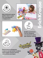 Карандаши 12 цветов ErichKrause «Ну, Погоди!», пластик, шестигранные, 2.6 мм грифель, картонная упаковка, европодвес - Фото 5