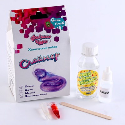 УЦЕНКА Набор для создания Слайма «Слаймер Начинающий», 200 г