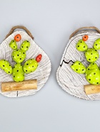 УЦЕНКА Панно «Кактус» дерево Албезия 17×18×5 см - Фото 5