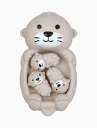 Набор резиновых игрушек для ванны «Милая выдра и малыши», 18 см, 4 шт. - Фото 5