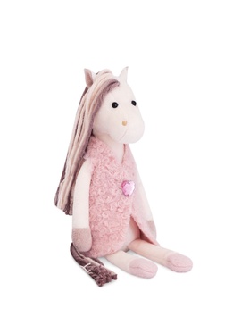 Мягкая игрушка «Лошадка Зефирка», 16 см