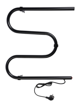 {{photo.Alt || photo.Description || 'УЦЕНКА Полотенцесушитель электрический ТЕРА, М-образный, 500×500 мм, черный'}}