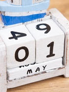 Календарь настольный «Парусник», 7×4×11 см, синий, дерево - Фото 4