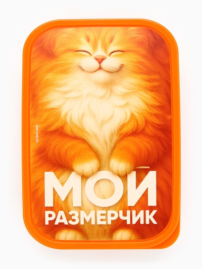 Ланч - бокс прямоугольный «Мой размерчик», 1200 мл