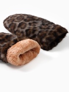 Варежки женские MINAKU «Леопард», размер 26×12 см - Фото 8