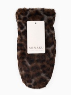 Варежки женские MINAKU «Леопард», размер 26×12 см - Фото 9