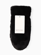Варежки женские MINAKU, чёрные, размер 26×12 см - Фото 6