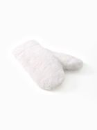 Варежки женские MINAKU, белый, размер 26×12 см - Фото 8