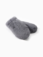 Варежки женские MINAKU, серые, размер 26×12 см - Фото 4