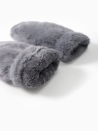 Варежки женские MINAKU, серые, размер 26×12 см - Фото 5