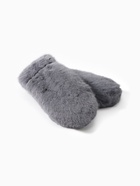 Варежки женские MINAKU, серые, размер 26×12 см - Фото 8