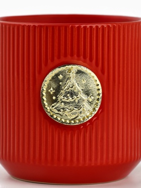 Кружка новогодняя керамическая «Ёлочка», 350 мл