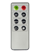 Светодиодные «Свечи на прищепках красные» 11 см, набор 10 шт., 10 LED, от батареек ААх10, пульт, свечение тёплое белое - Фото 14