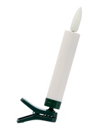 Светодиодные «Свечи на прищепках» 10 см, набор 10 шт., 10 LED, от батареек АААх10, пульт, свечение тёплое белое - Фото 10