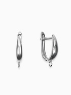 Набор 2 пары швензы с англиской застежкой для сережек, 20×13 мм, цвет серебро 10892078