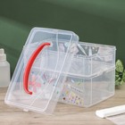 Контейнер универсальный Multi box, 2 секции, с ручкой и декором, МИКС - Фото 8