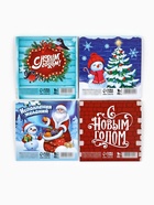 Блокнот 10×10, 16 л. «Дедушка Мороз» МИКС - Фото 5