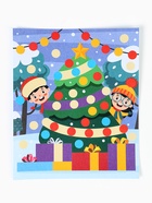 Аппликация из тишью «Ёлочка», 138×165, набор для творчества 10931204 Аппликация из тишью «Ёлочка», 138×165, набор для творчества 10931204