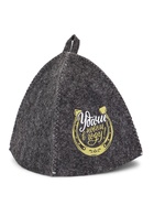 Шапка для бани и сауны «Удачи в новом году», полиэфир 70%, шерсть 30%, «Добропаровъ» 10919087