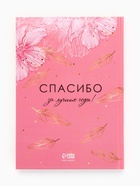 Ежедневник недатированный, А5, 160 л., твердая обложка «Любимому учителю розовый» - Фото 6