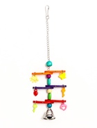 Игрушка для птиц «Перекладина», цвет МИКС - Фото 1