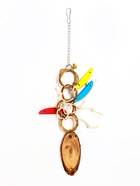 Игрушка для птиц «Фантазия», цвет МИКС - Фото 1