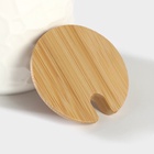 УЦЕНКА Набор для специй на дер подст 4 пр «Bella Tenero.Кракле» солонка, перечница, сахарница, ложка 41 - Фото 9