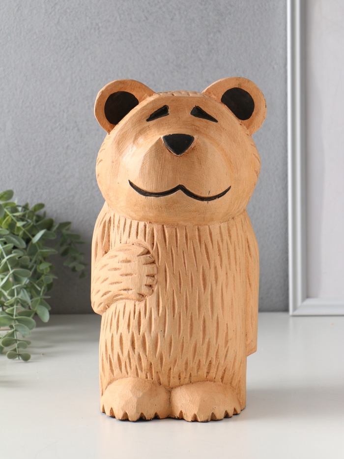 Сувенир «Медведь», дерево - Фото 1